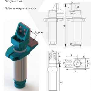 DOFR-G Single Finger Pneumatic Clamp